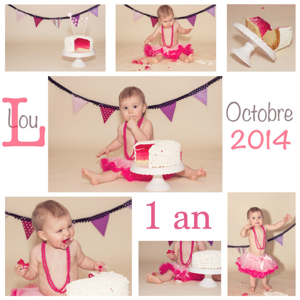 montage photo Smash Cake dans les Vosges