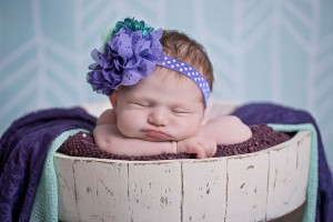 photographie de bébé en studio à Fraize